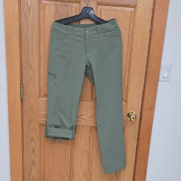 Eastern Mountain Sports (EMS) hiking pants,   olive green, 8R, Preowned - Picture 10 of 16